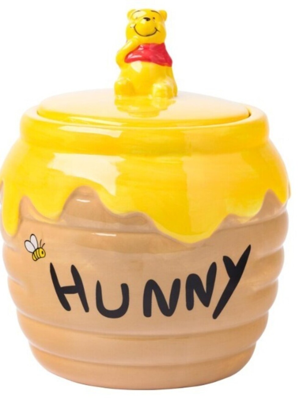 BRAND NEW: Silver Buffalo Disney Winnie the Pooh Hunny Pot Ceramic Cookie Jar